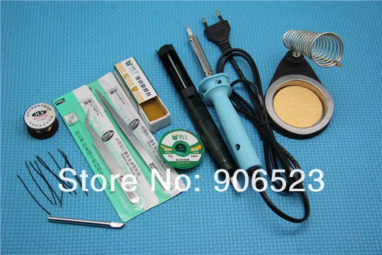 free shipping completely 11 in 1 SMT SMD soldering tools kit 40W lead