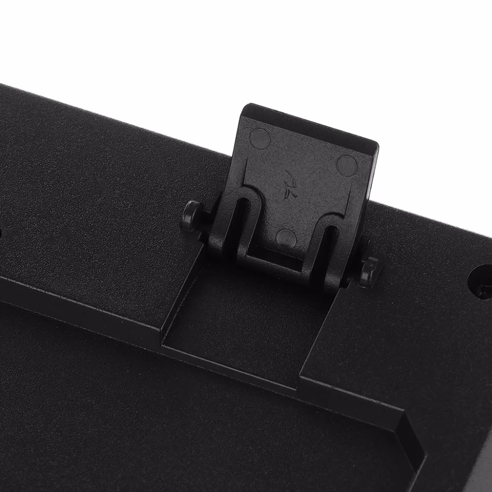 Большая черная с буквенным принтом желтая кнопка USB Проводная клавиатура для