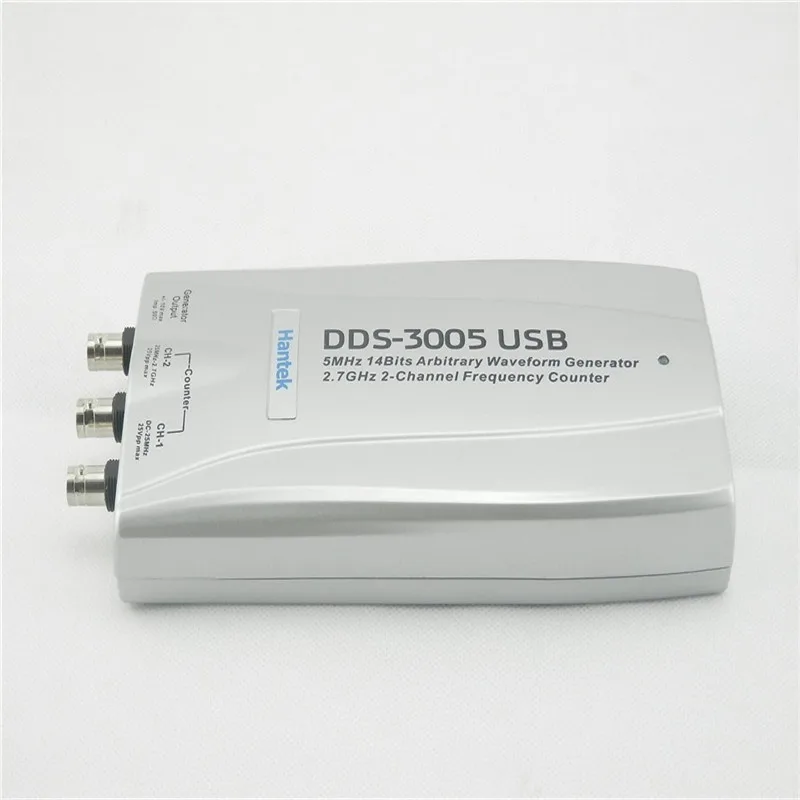 Hantek DDS 3005 2.7GHz Frequency Counter PC USB Function/Arbitrary Waveform Generator 14bits D/A