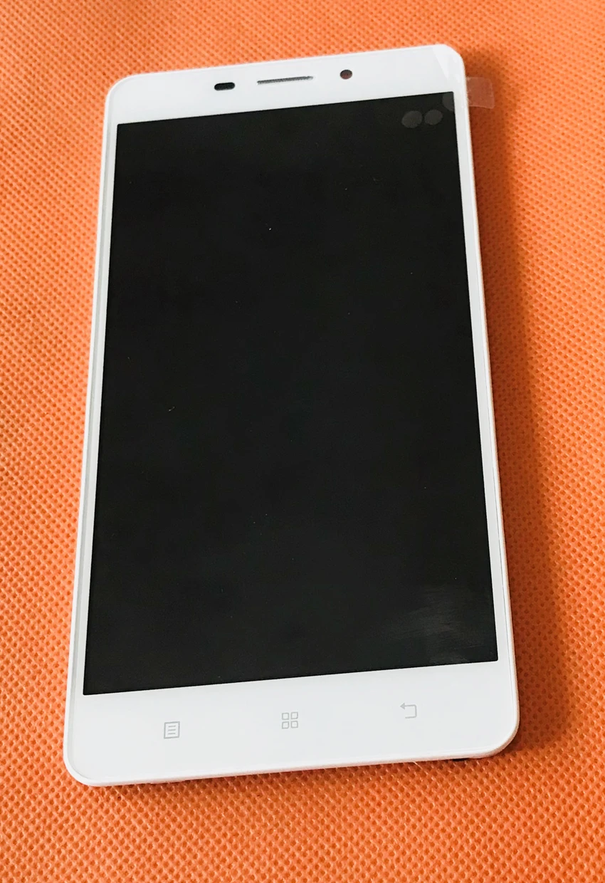 

Used Original LCD Display Screen + Touch Screen + Frame for Lenovo A5600 Free Shipping