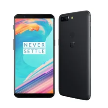 Чехол из ПВХ для OnePlus 5 T, сеть 4G LTE, мобильный телефон, 5," 6/8 GB Оперативная память 64/128 ГБ Встроенная память Snapdragon 835 Octa Core отпечатков пальцев с двумя сим-картами NFC Смартфон