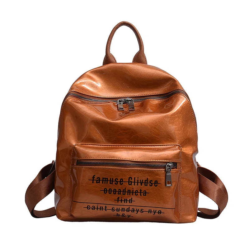 

New Arrival Backpack for Women 2019 Fashion Letters Design School Bags for Teenage Girls Travel Bag Anti Theft Mochila Mujer