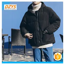 DEYS-ZF зимняя утепленная с капюшоном молодежи свободная стеганая куртка