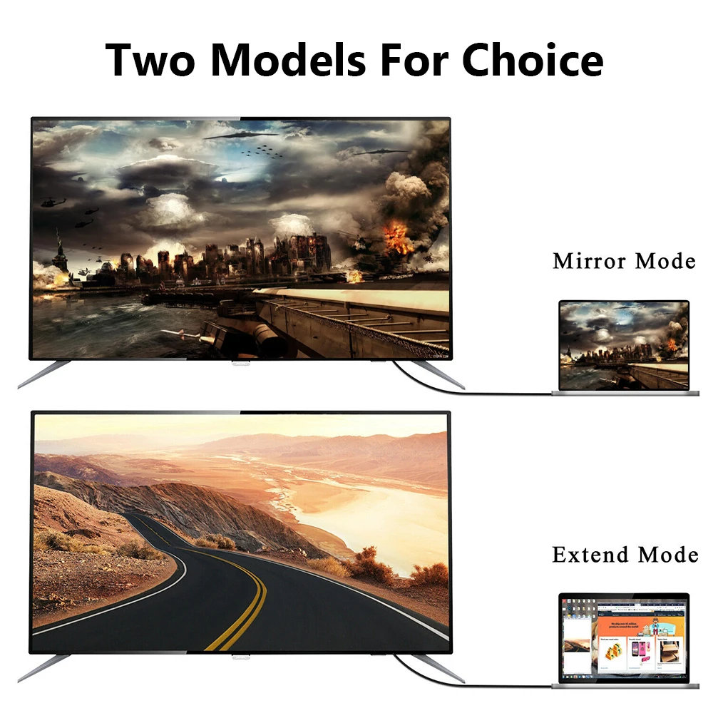 Кабель-Переходник USB C на HDMI Тип кабеля с разъемами типа C и HDMI адаптер Thunderbolt 3 для MacBook IPad Pro huawei P30 P20 Pro 4 K видео USBC