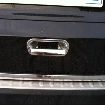 

WELKINRY car auto cover For Honda CR-V CRV 2012 2013 2014 2015 2016 ABS chrome rear tail box gate liftgate door cup bowl trim