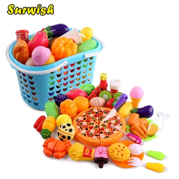 

40pcs/set Child Play House Sets Plastic Cooking Toy Kits Pretend and Play Game Early Educational Toy