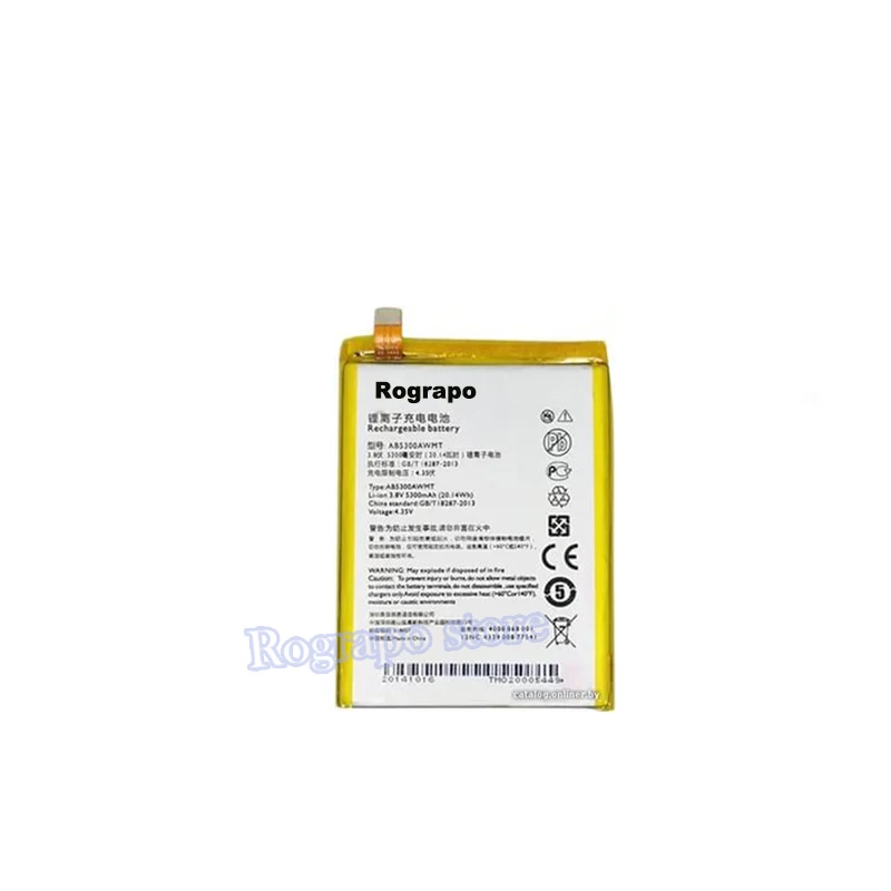 

5300mAh AB5300AWMT AB5300AWMC Replacement Battery Bateria For Philips Xenium W6610 Mobile Phone Batteries Accumulator