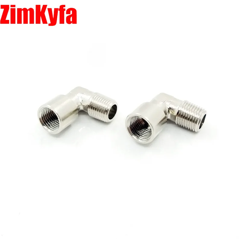 PCP Air Rifle Airgun Paintball 2pcs 90 Degree Elbow Co2 Air Fitting 1