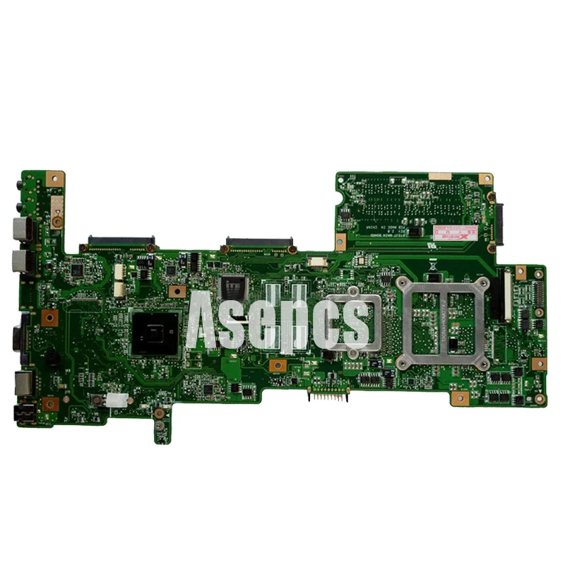 Asepcs K72JT محمول اللوحة الأم ل ASUS K72JR K72JT K72JU K72J K72 اختبار اللوحة الأصلية HD6370 4 * الذاكرة