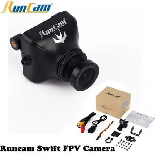 

RunCam Swift 2 mini CCD 600TVL FPV Camera FOV 150 2.3mm Black Drone Quadcopter