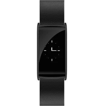 

2017 High quality unique patent smart wrist watch with message Big screen displayed Pedometer time distance fit band for men