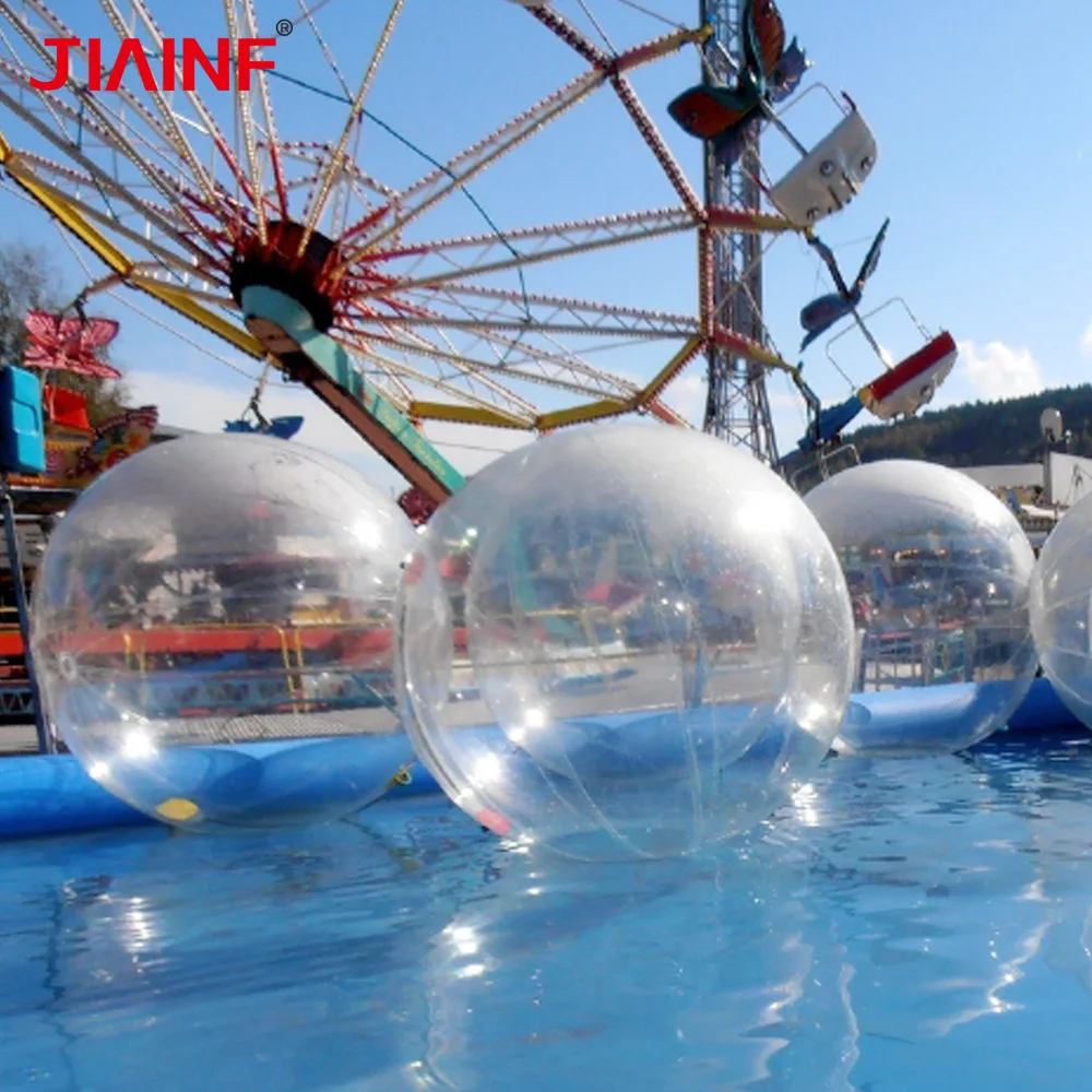 

PVC Water Walking Ball Inflatable Dance Shows Ball with Normal/Import Zip for Children Adult Family Outdoor Sports 1.5-2.5m