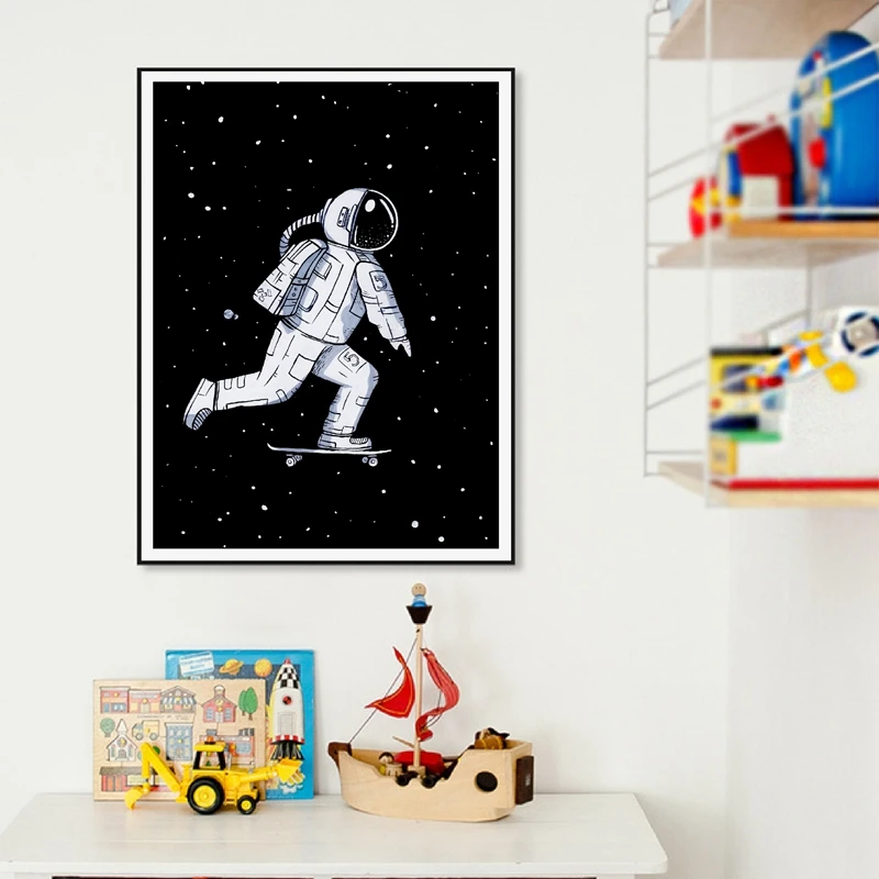 Spaceman poster print