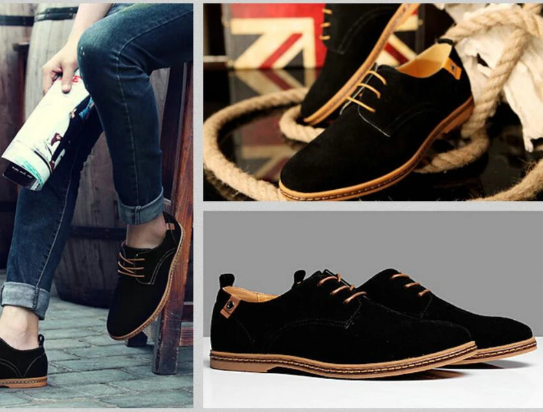 Men's Casual Shoe moccasins mens breathable men casual shoes size 48 oxford shoes for men 2018 oxfords Plus size 45 46 47 48 12 (10)