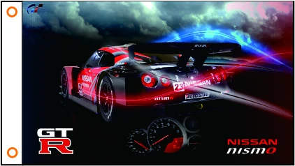Автомобильный флаг NISSAN NISMO GTR Banner 3 фута x 5 футов 100% полиэстер 012 |