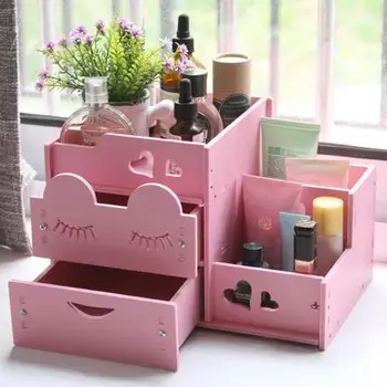 

PVC expansion sheet Household Storage Box Desktop Drawer Cosmetic Storage Box