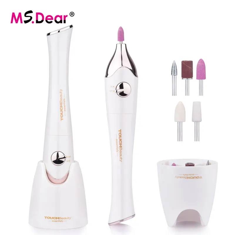 

5 in 1 Portable Electric Nail Art Drill Machine Nail Equipment Wireless Manicure Pedicure Files Electric Manicure Nail Dryer