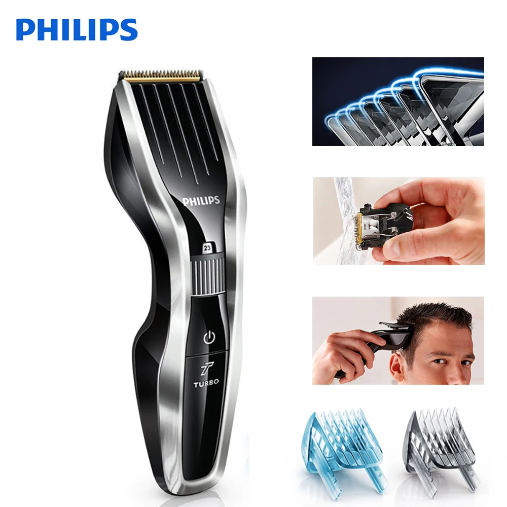 Baratos Afeitadora eléctrica Philips HC5450 con cuchilla recargable de aleación de titanio, maquinilla de afeitar LCD para niños y adultos
