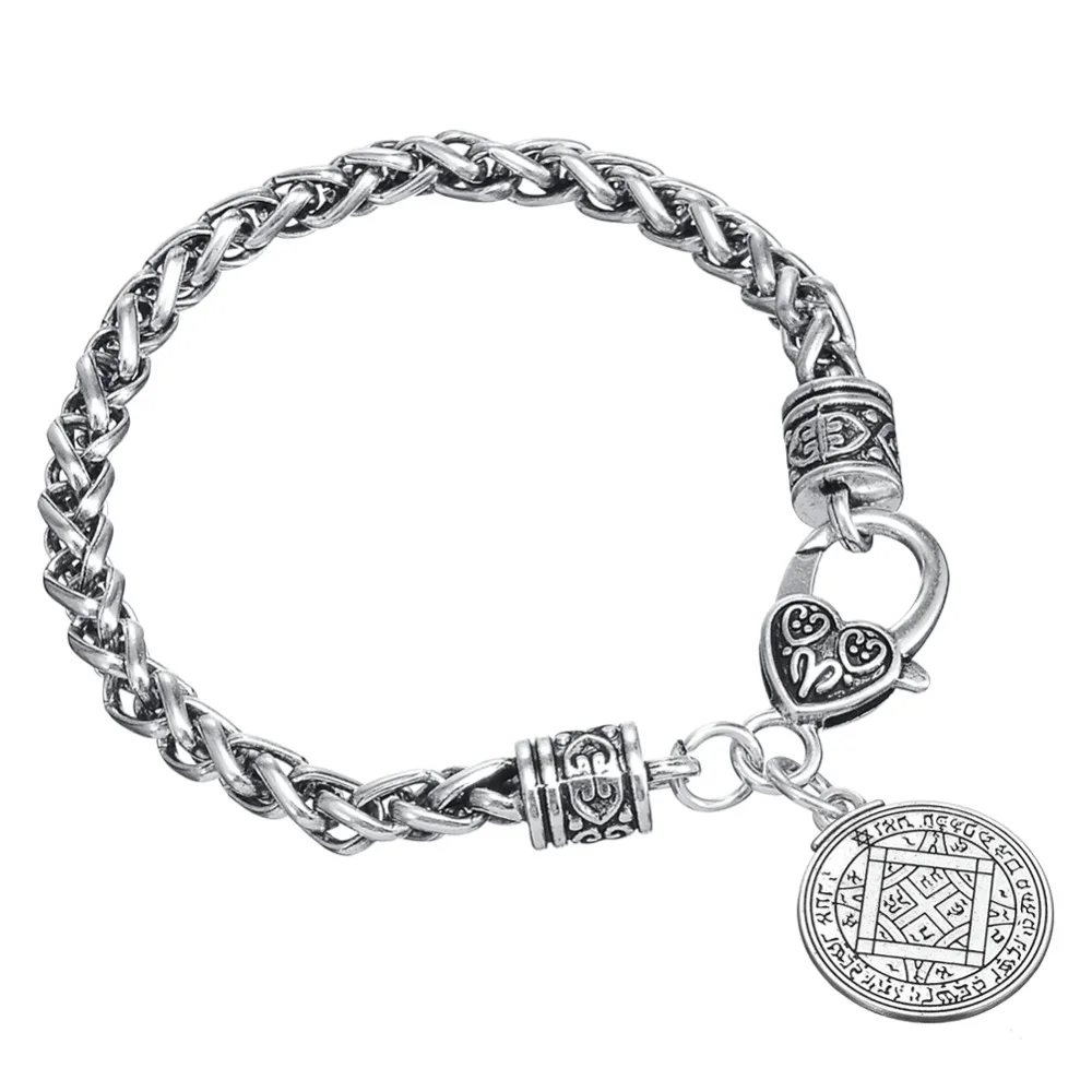 Dawapara Ultimate Love Talisman Venus Pentacle Key of Salomon Wiccan ювелирные изделия для мужчин Браслет