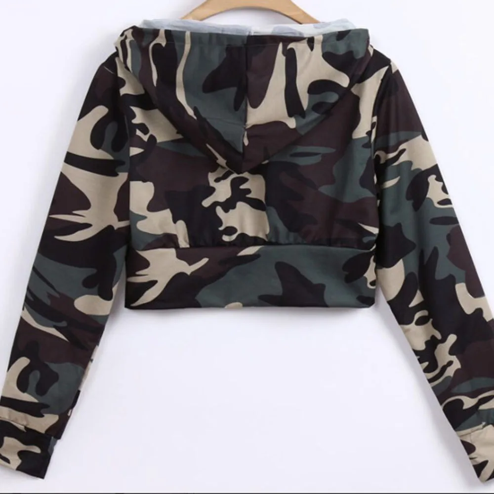 army print crop top