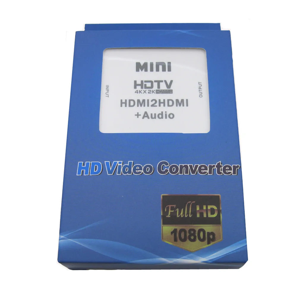 4K/3D HDMI2HDMI+Audio Extractor,HDMI to Audio Adapter Converter USB Power Connector For PC STB DVD PS34 HDTV CCTV Free Shipping