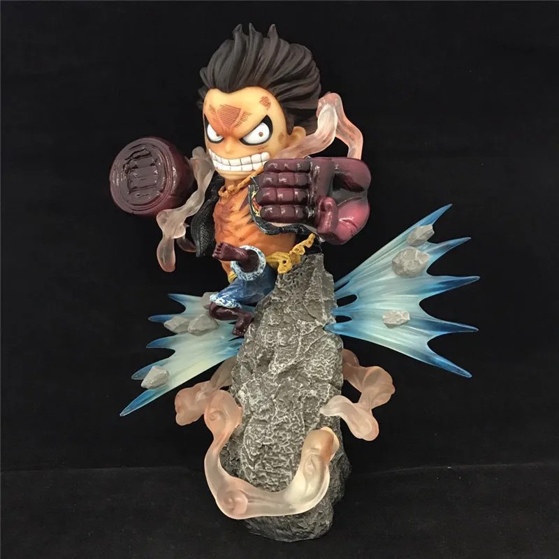 

7.87''ONE PIECE GK The straw hat Pirates Gear fourth Luffy Battle scene version PVC Action Figure Model Toy Boxed 20cm N933