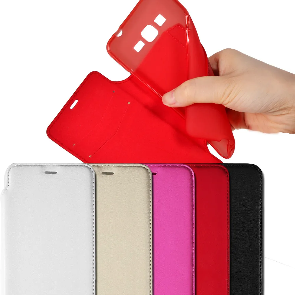 

for samsung galaxy Core Plus SM-G350 G350 5 Colors Phone CASE PU Leather Wallet Flip Stand Pouch Cover Case