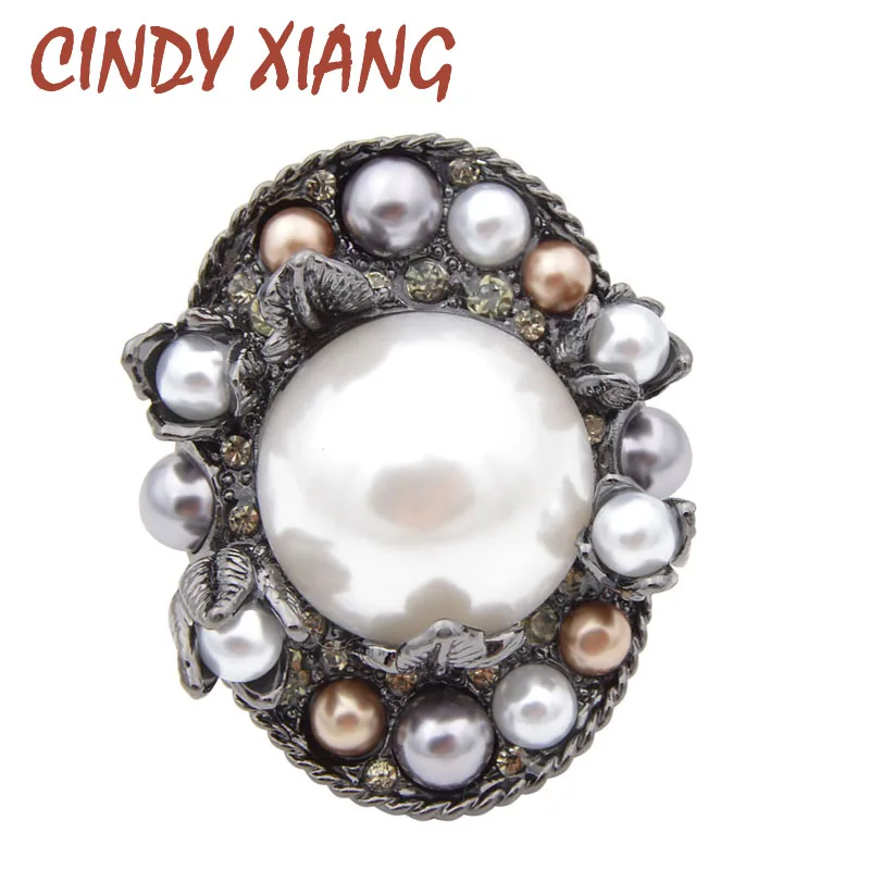 Женская брошь &quotЖемчужина&quot CINDY XIANG украшение в стиле барокко с жемчугом