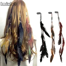 Coroa De Noiva, тиара Coroa De Noiva, новинка, украшение для волос с перьями и кисточками, стильный Bb зажим для девушек, Женские аксессуары, заколки