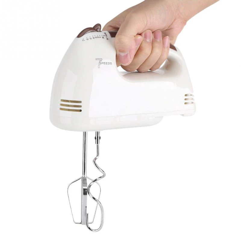

100W Egg Beater Electric Mixer EU Plug 7 Speeds Hand Mixer With 4 Different Type Stirrer Cake Baking Kitchen Tool 220V/50Hz