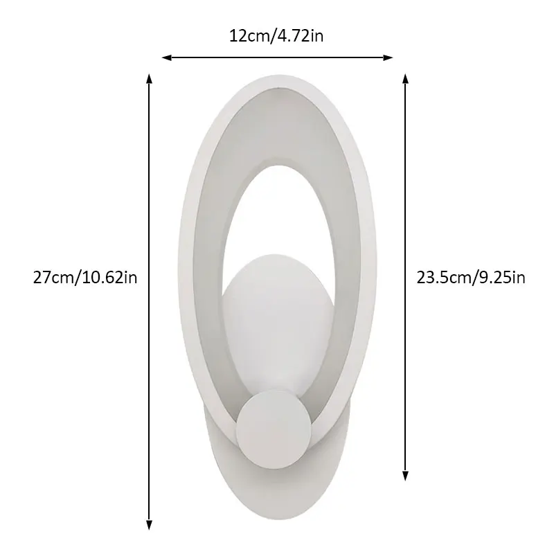 11 Вт светодиодный настенный светильник Современный простой прикроватный светильник для спальни крытое акриловое настенное освещение для спальни Гостиная для лестниц и коридоров