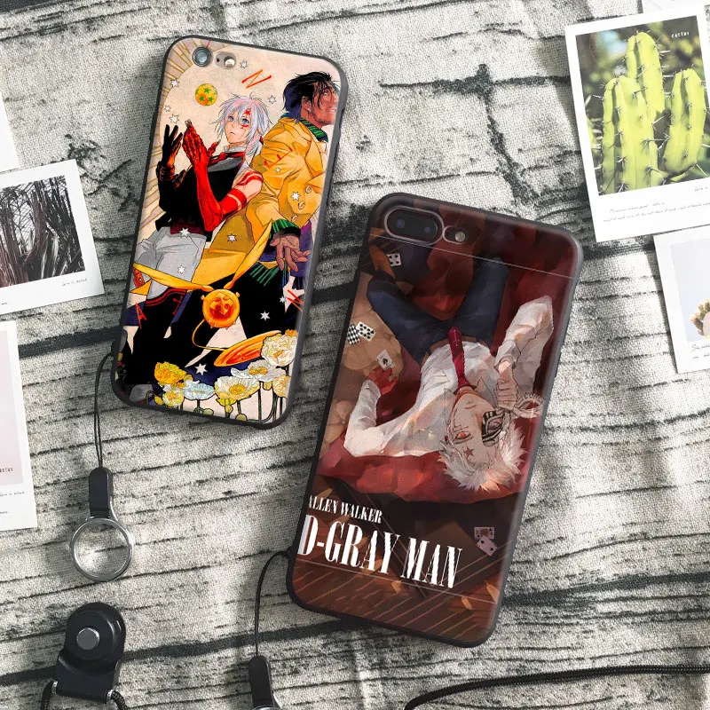 

D Gray Man Hallow anime coque soft silicone TPU Phone Case cover Shell For Apple iPhone 5 5s Se 6 6s 7 8 Plus X XR XS MAX