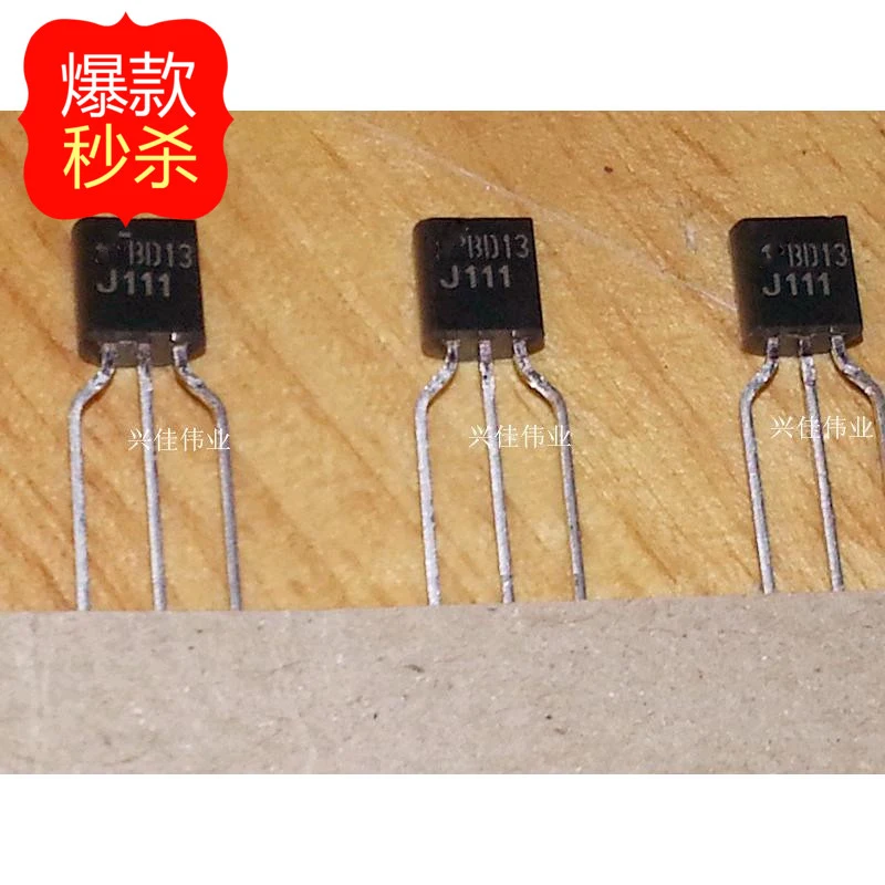 10PC Neu 2SJ111 J111 TO-92 Transistor Inline TO-92 