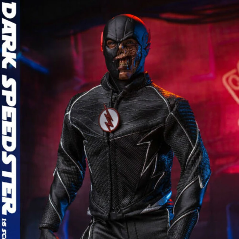 Для коллекции Soosootoys SST010 1/6 Dark Speedster Black Flash Figure Box полный набор Коллекция кукол