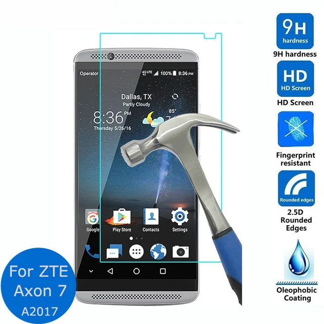 ZTE Axon 7 Screen Protector Explosion proof font b LCD b font Tempered Glass for ZTE