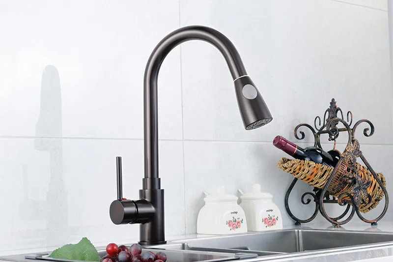 new arrival top quality brass hot and cold single lever kitchen sink faucet tap kitchen mixer