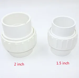 Сменное Соединение насоса для массажной ванны 1,5 дюйма/2 дюйма, белая пластиковая труба, аксессуары для насоса для ванны