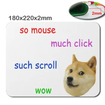 

Rubber gaming mouse pad Custom Personalized Dog Mousepad in 220mm*180mm*2mm Or 290MM*250MM*2mm