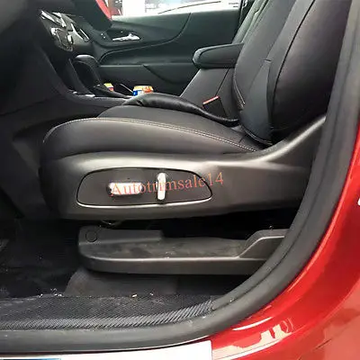 4 * ABS матовая крышка регулировки внутреннего сиденья для Chevrolet Equinox 2018|trim cover|trimabs |