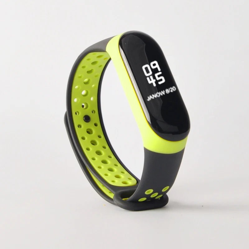 Спортивный ремешок для Xiaomi Mi Band 3 спортивный силиконовый браслет xiaomi mi band смарт
