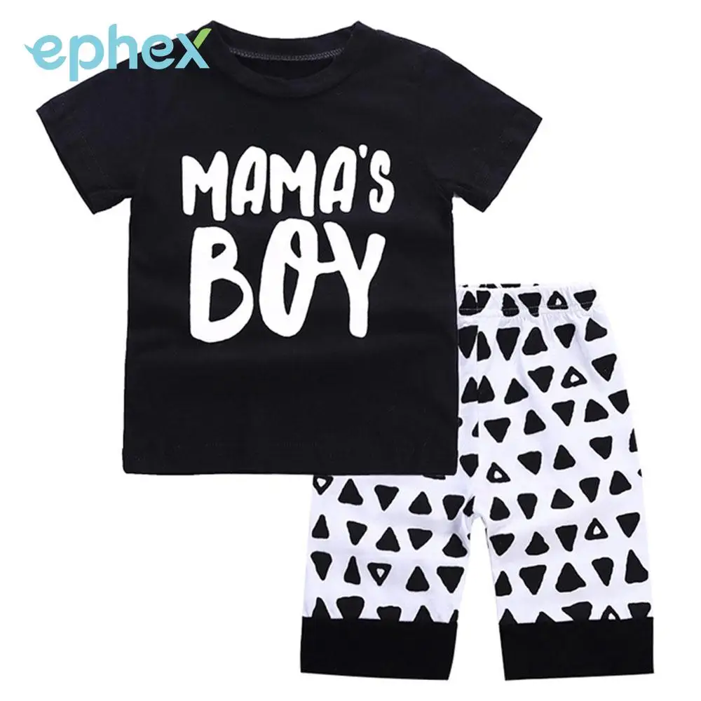 Buy Two Piece Baby Boy Outfits Children Sports Cute