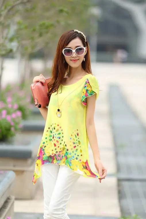 Black Peplum Chiffon Dress