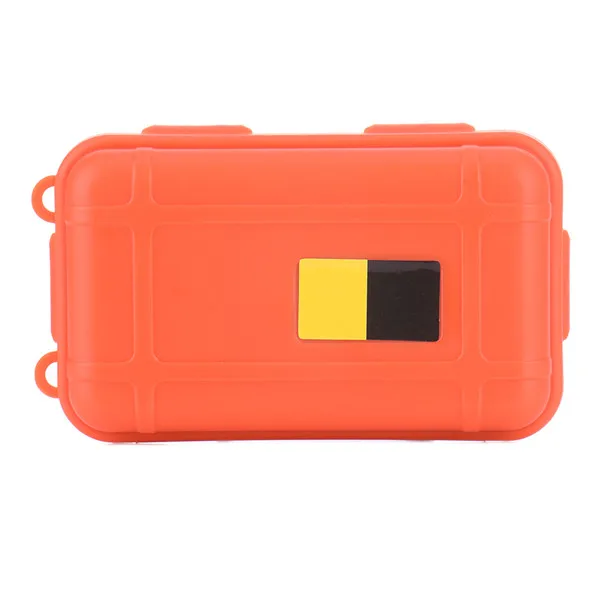 Коробка герметичный чехол для переноски открытый контейнер для хранения бушкрафт выживания путешествия комплект EDC лодка уплотнение багажник Водонепроницаемый Лагерь каяк рыба - Цвет: Orange