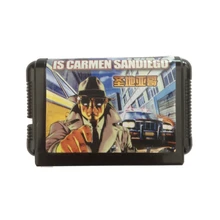 Кармен санdiego 16 бит MD игровая карта для 16 бит Sega megadrive Genesis игровая консоль