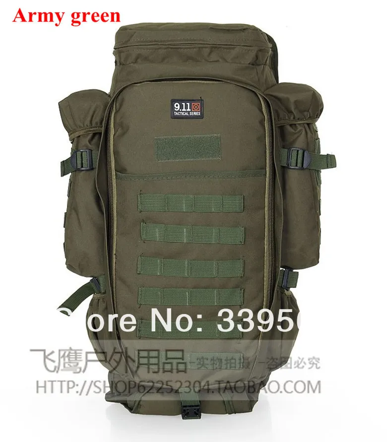 Molle альпинистский Эксплорер большой емкости двойной плечо открытый портфель путешествия 911 военная сумка Прочный Винтовка Рюкзак