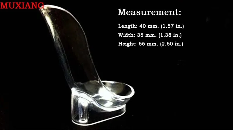 4 Portable Smoking Accessories Clear Plastic Transparent Pipe Rack