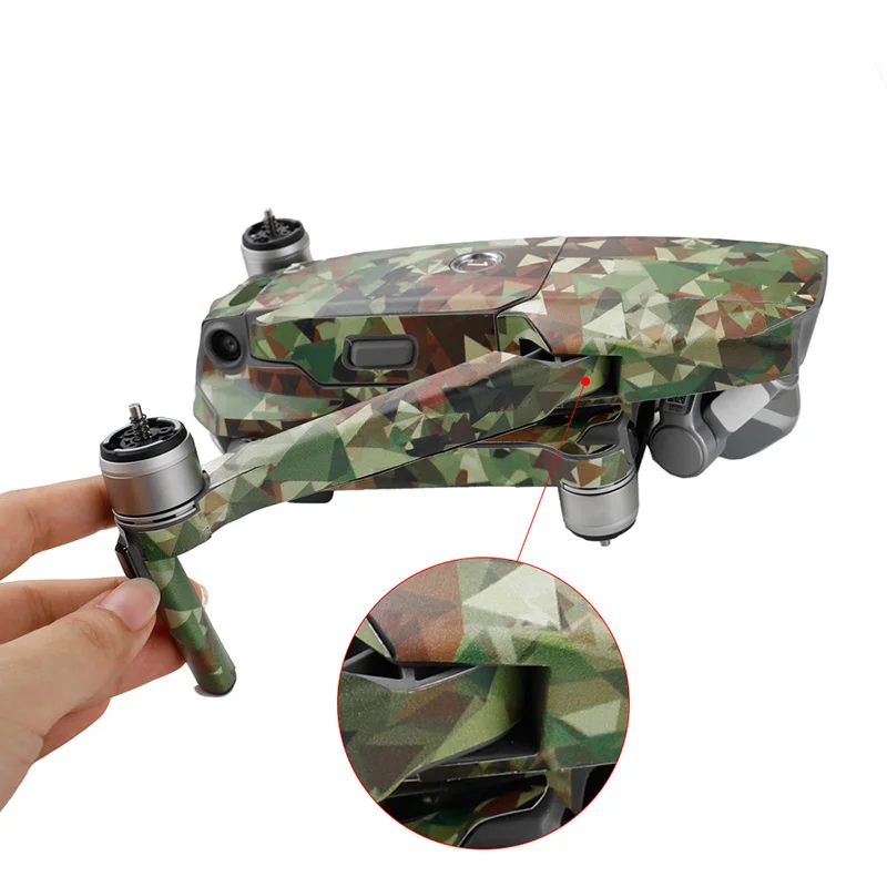 Drone Body Skin 3M Stickers Decals Battery Remote control Sticker for DJI mavic 2 pro zoom drone Accessories 1 (58)