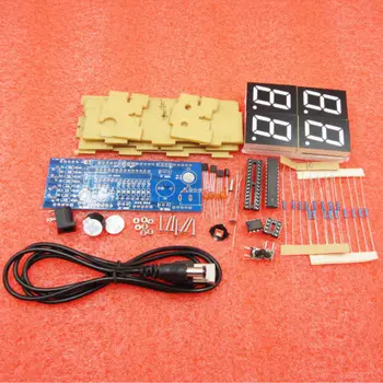 

DIY Digital LED Electronic Microcontroller Clock display Light Control red