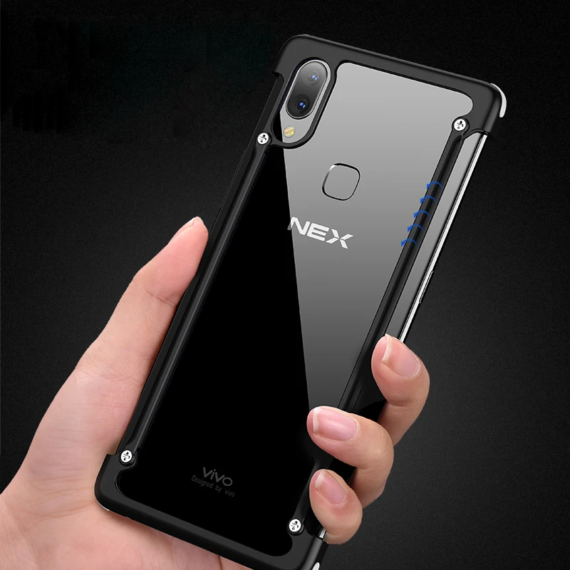 Роскошный металлический чехол OATSBASF с сумкой безопасности для vivo nex оригинальный