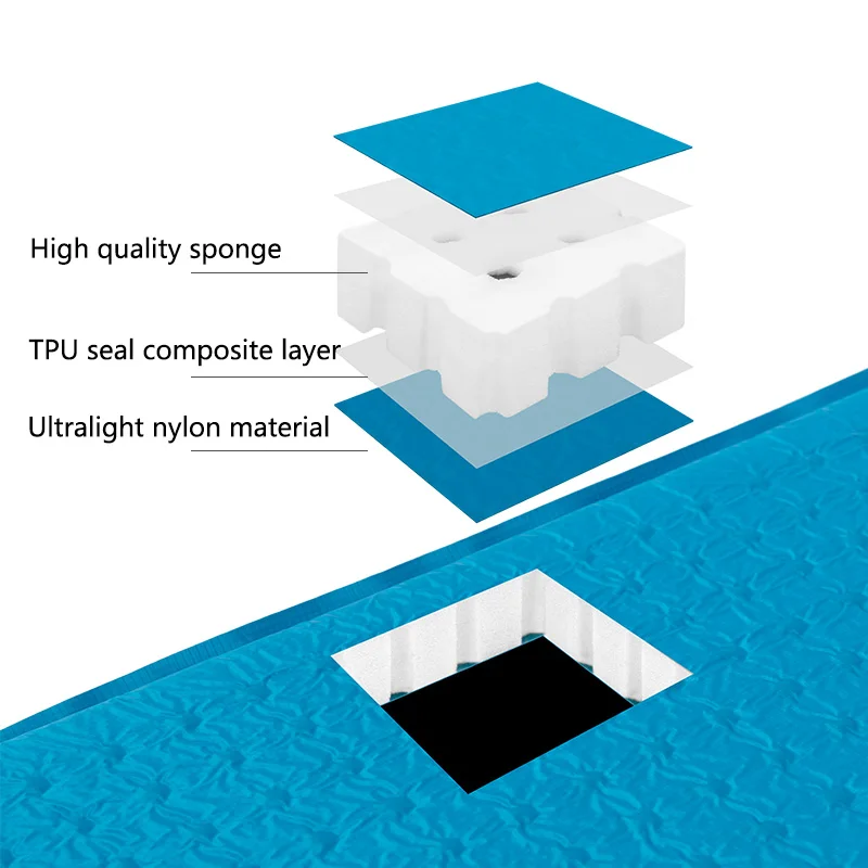 Naturehike Самонадувающийся коврик для кемпинга, походный надувной матрас, губка, коврик для путешествий